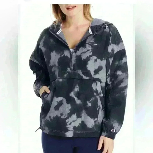 Champion Authentic Athleticwear 100% Nylon Pullover Quarter Zip Jacket. Size XS - Picture 3 of 14